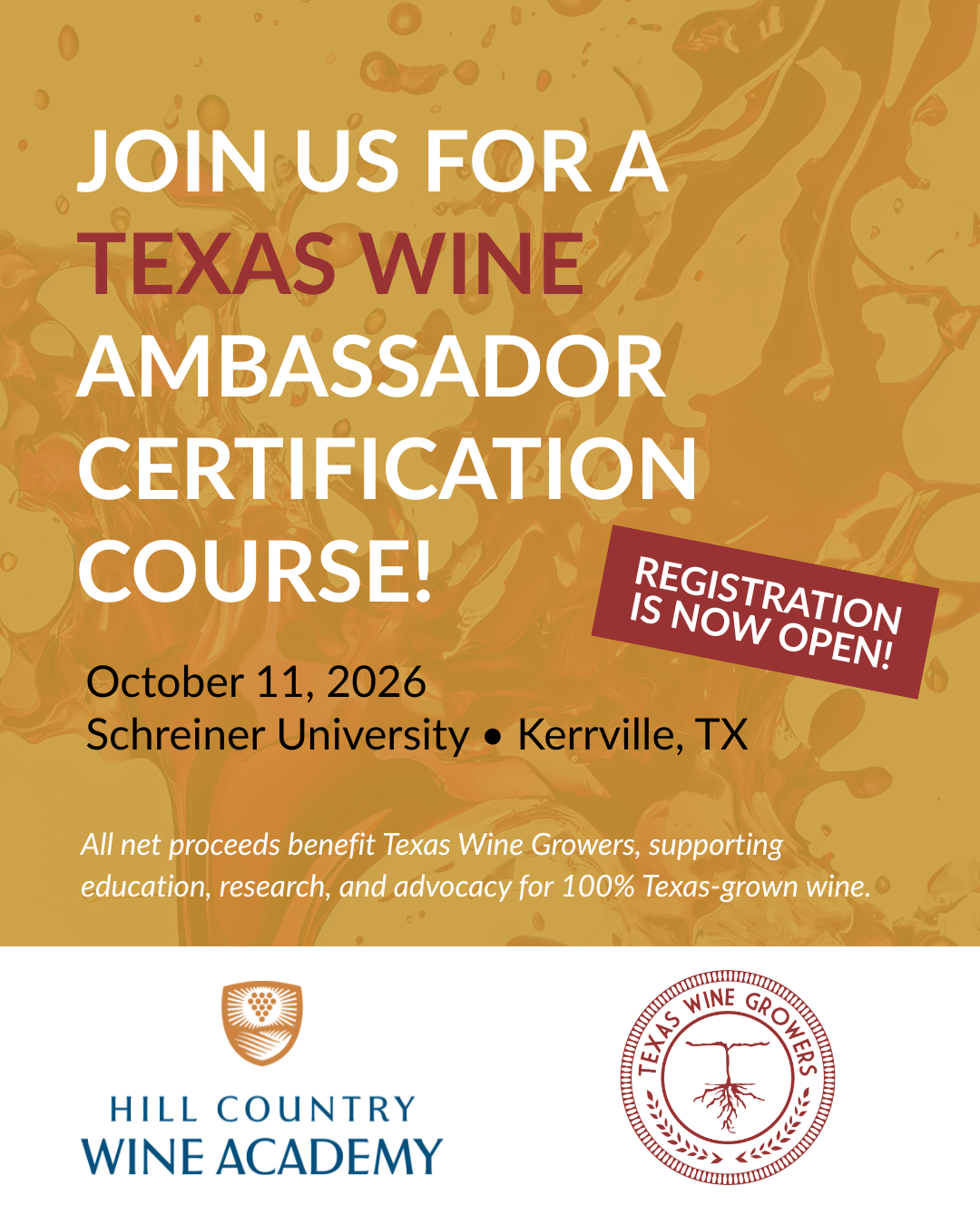 Texas Wine Ambassador Course